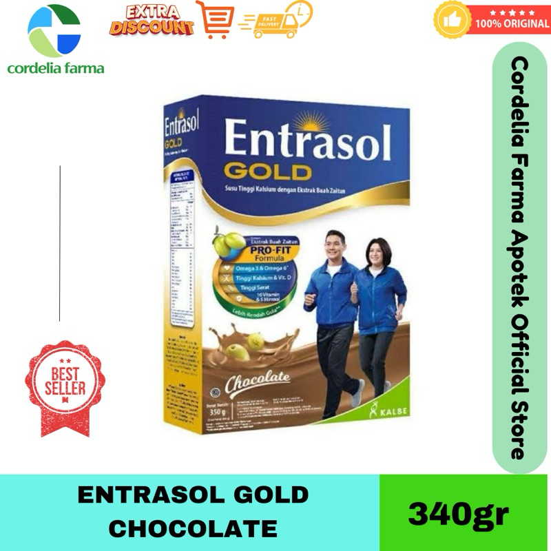 

Entrasol Gold Chocolate 340 gram