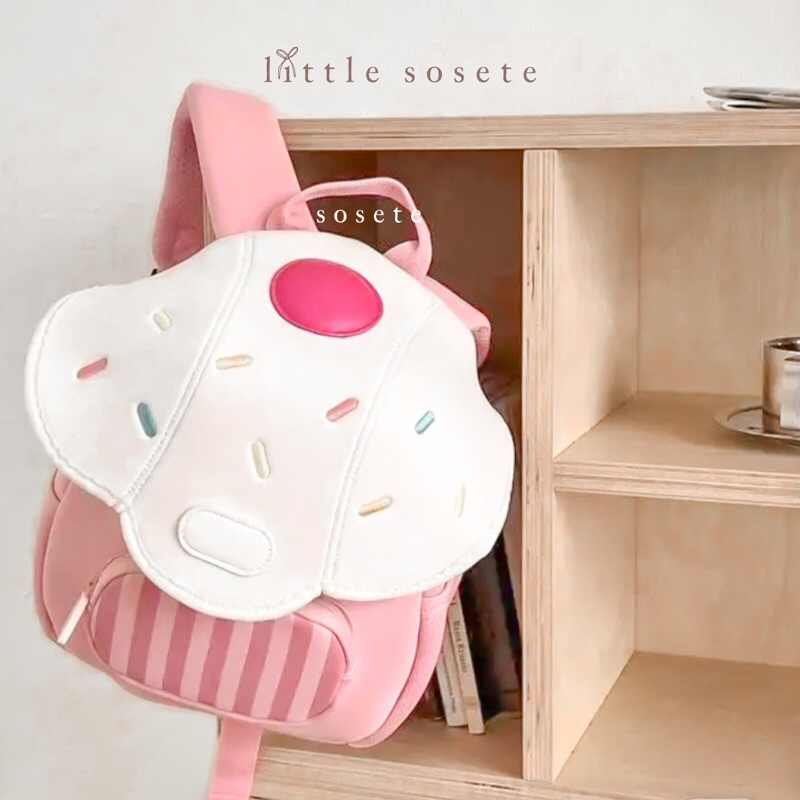 Little Sosete - Tas Anak Kindergaden TK *tas sekolah anak tk / tas anak preschool / tas anak kinderg