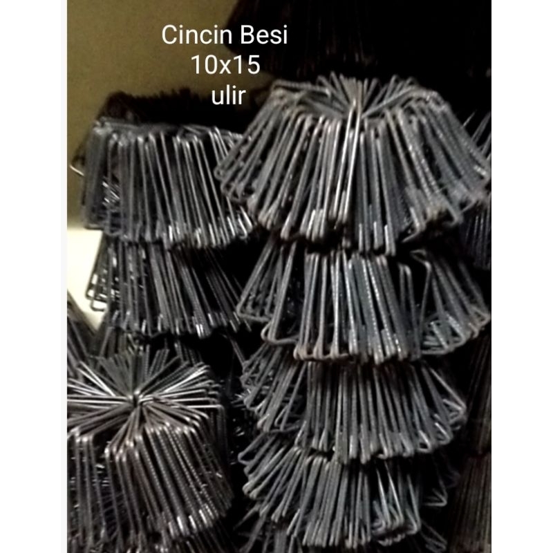 Begel Besi/Gelang Besi 10x15/Cincin Besi 10 x 15  (5.mm) ulir