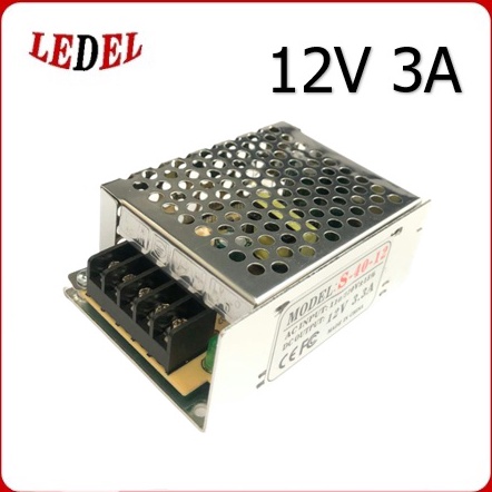 Power Supply 12V 3A Adaptor trafo 12V5A 1Aamper led lampu strip 12volt 3ampere