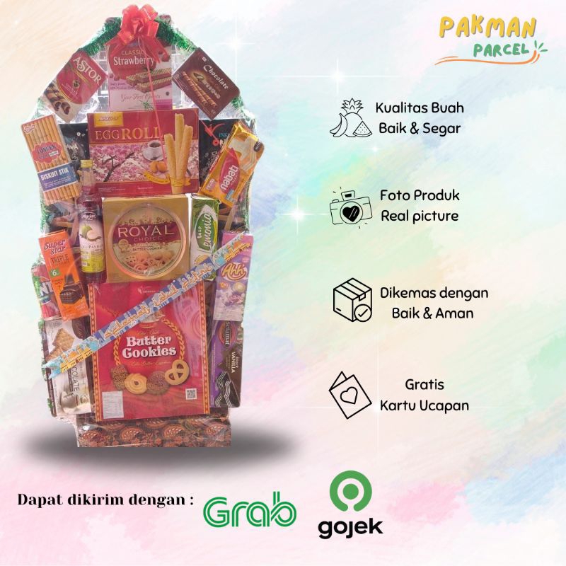 

Parcel Snack Medium - Big / Parcel Lebaran / Parcel Natal / Parcel Tahun Baru / Hampers Jakarta