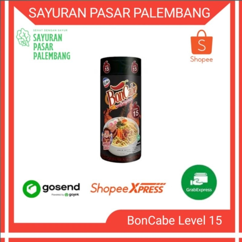 

BonCabe Level 15 Botol 45g - Sayuran Pasar Palembang