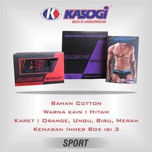 celana dalam PRIA  KASOGI SPORT || cd pria KASOGI SPORT BEST SELLER 3Pcs