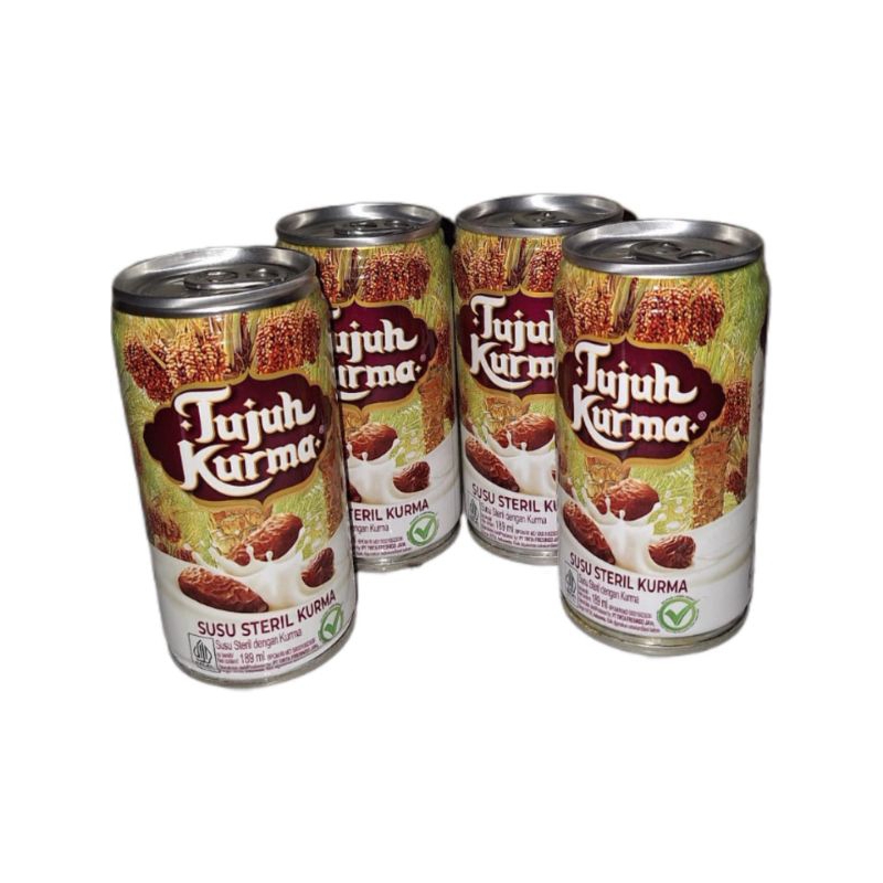 

SUSU STERIL TUJUH KURMA - 189 Ml