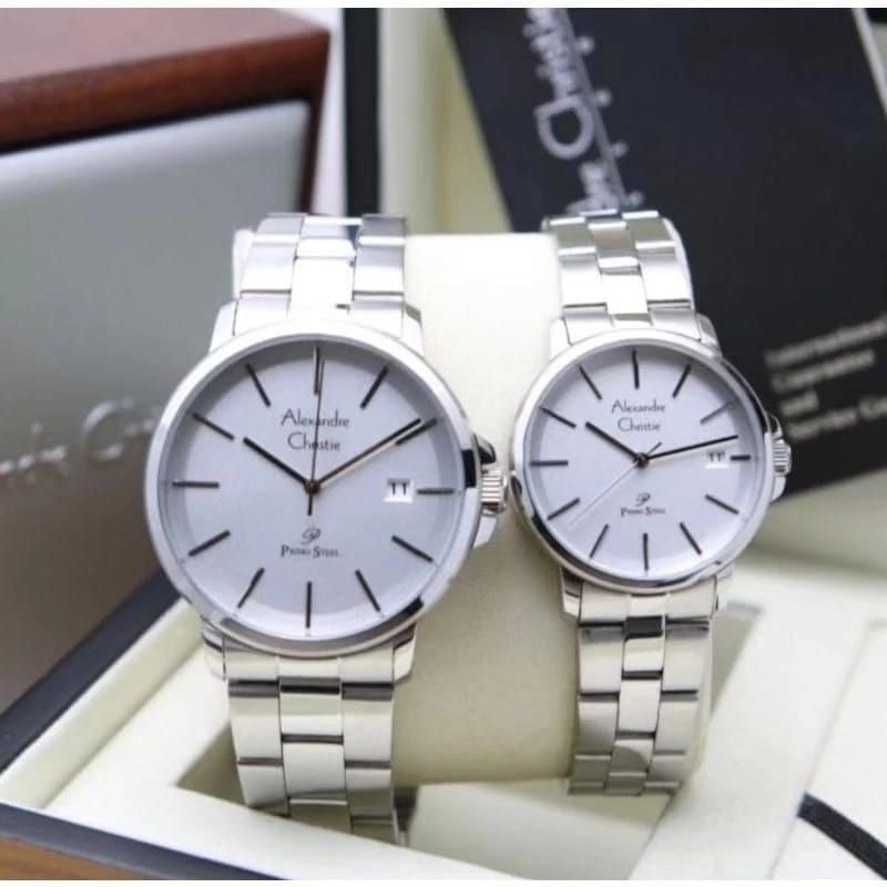 Promo Jam Tangan Arloji sepasang / Couple Alexander / Alexandre Alexander Christie Christie Kristi A
