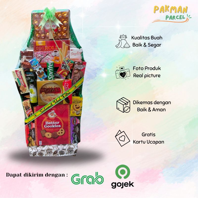 

Parcel Snack Big / Hampers Snack / Bingkisan Snack / Bingkisan Lebaran / Bingkisan Natal