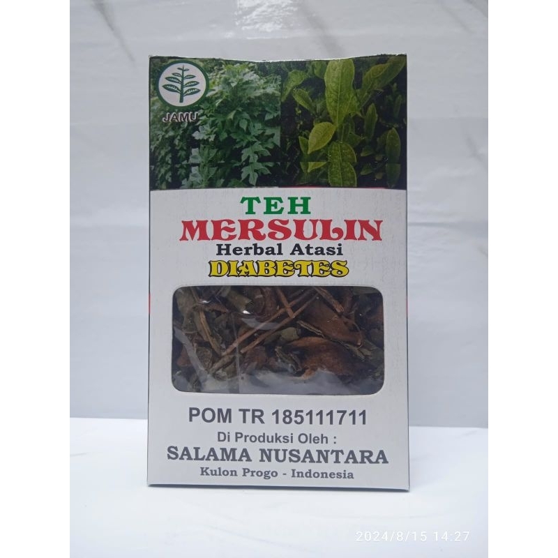 

Teh Mersulin Teh Herbal Menurunkan Gula Darah untuk Terapi Diabetes