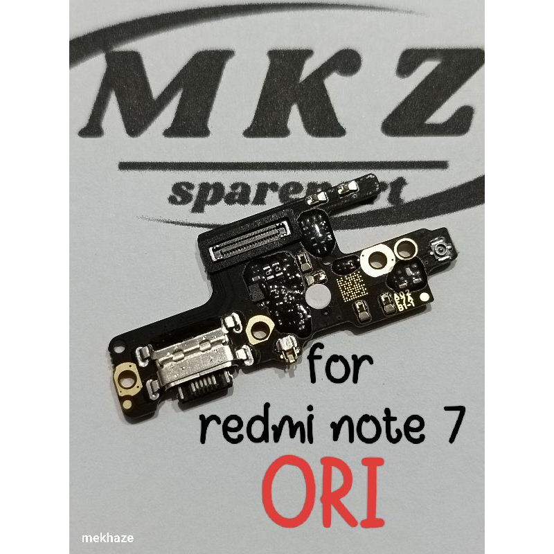 CONNECTOR CHARGER XIAOMI REDMI NOTE 7 / NOTE 7 PRO ORI + IC PAPAN KONEKTOR CAS PCB BOARD XIAOMI REDM