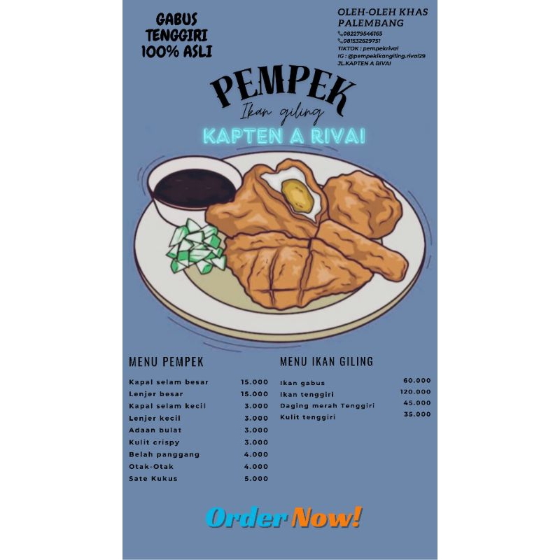 

menu pempek