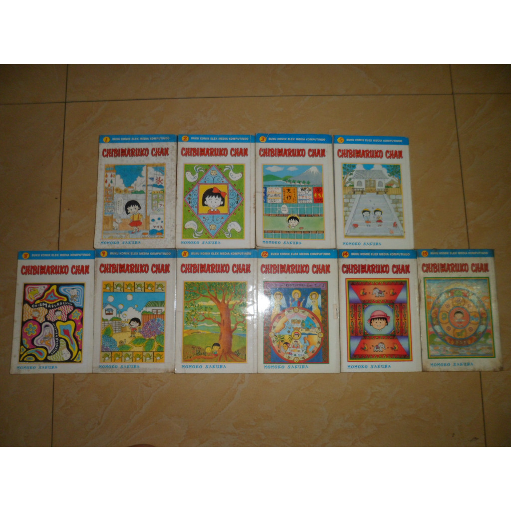 Komik Chibi Maruko Chan 10 Buku Acak Chibi Marukochan