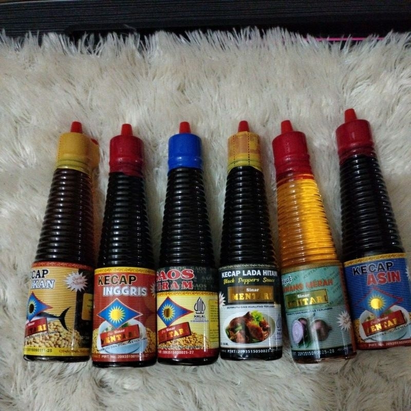 PAHE 1.2 ISI 6 BOTOL (KECAP IKAN,KECAP INGGRIS,SAOS TIRAM,KECAP LADA HITAM,MINYAK BAWANG MERAH,KECAP