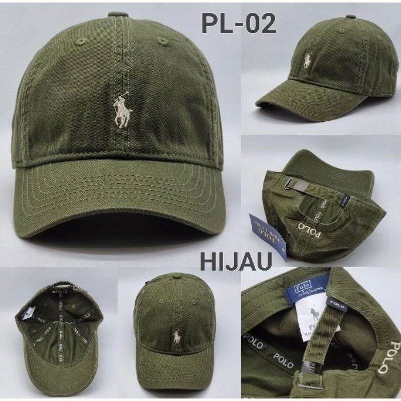 Topi logo polo import premium 100℅ original