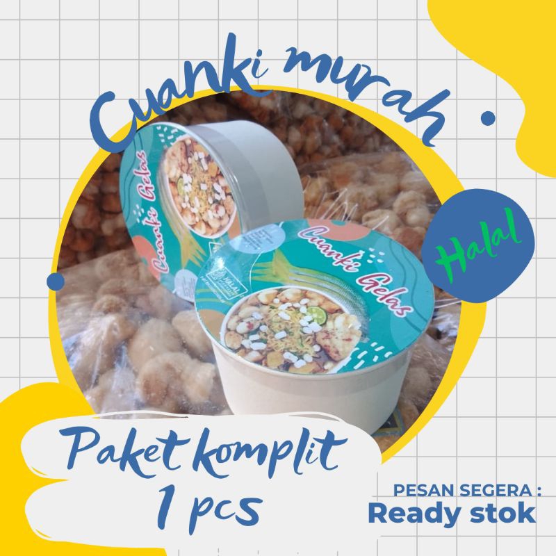 

Cuanki Instant Murah Cup 360 ml, 50 pcs
