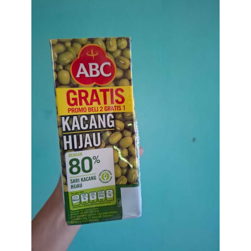 

ABC Kacang hijau 250 ml,beli 2 gratis 1