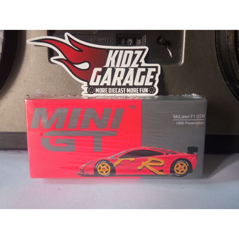 Mini GT McLaren F1 GTR 1996 Presentation