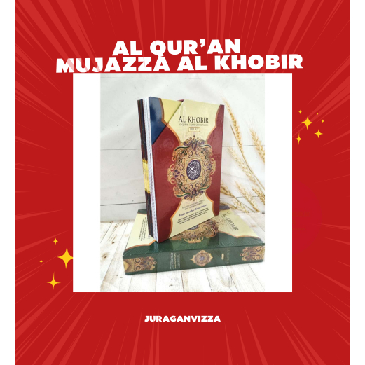 AL QURAN AL KHOBIR PER JUZ PERKATA LATIN A4 BESAR SATUAN ECER