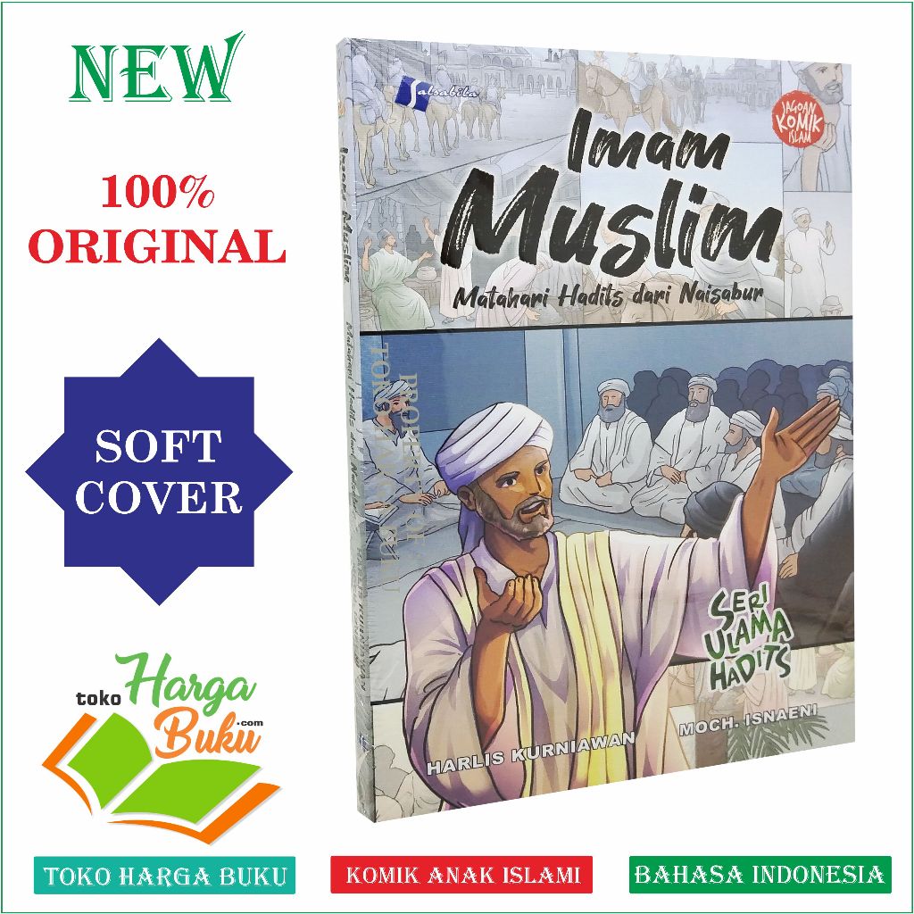 Komik Imam Muslim Matahari Hadits dari Naisabur Buku Anak Islam Seri Ulama Hadits Penerbit Salsabila