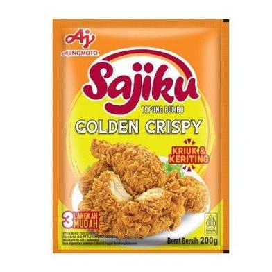 

Sajiku Tepung Bumbu Golden Crispy 200gr