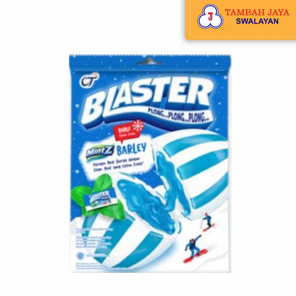 

Permen Blaster Mintz Barley Dengan Filler Mint Yang Extra Fresh 120g