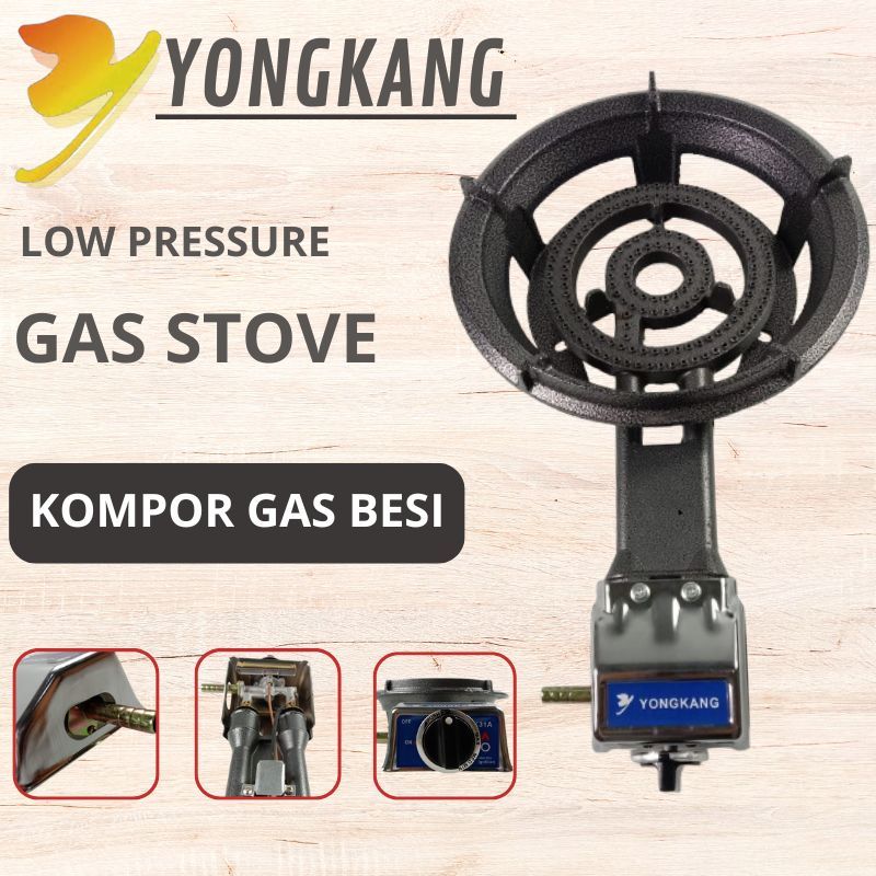 Kompor Industri Tekanan Rendah / Kompor Batu Besi Kompor Mawar 31A SNI - KOMPOR MAWAR YONGKANG