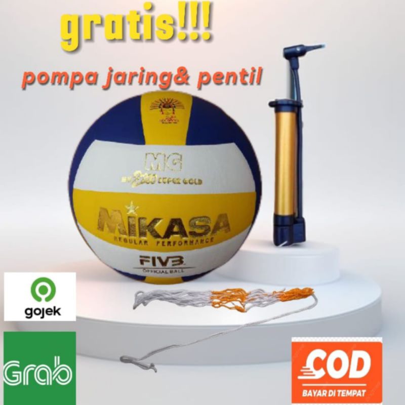 Bola Voli Mikasa Super Gold