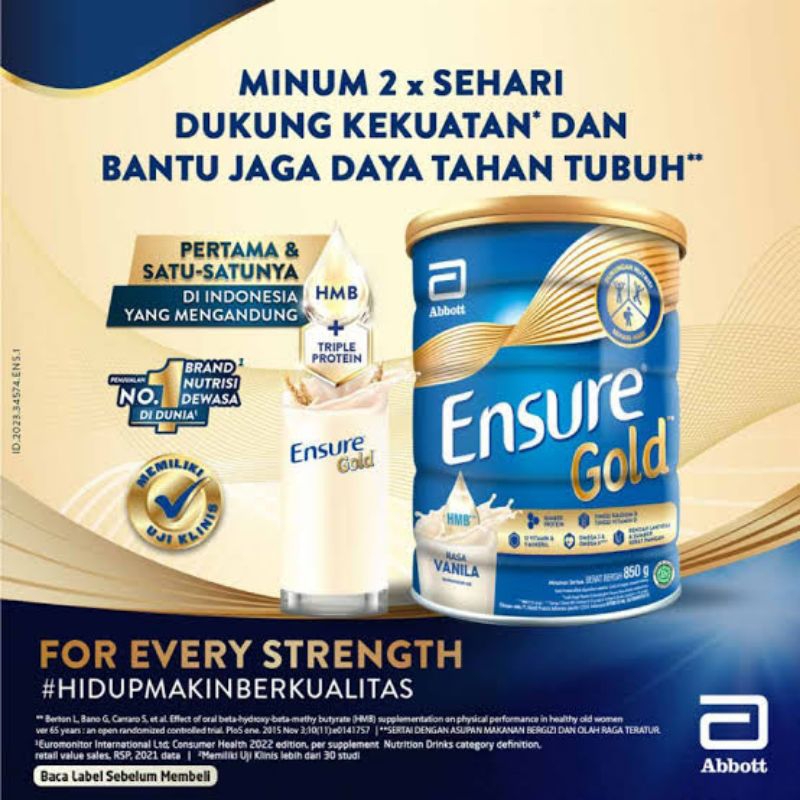 

ENSURE GOLD 800G