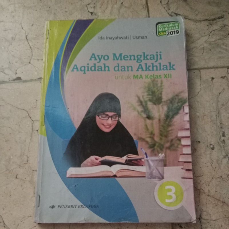 buku ayo mengkaji aqidah dan akhlak kelas 3 sma