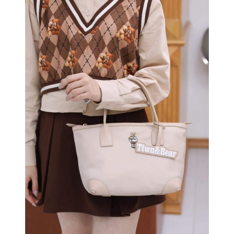 TTWN BEAR ORIGINAL TN3624 TOTE BAG WANITA (S) - TAS TERBARU - TTWN BEAR