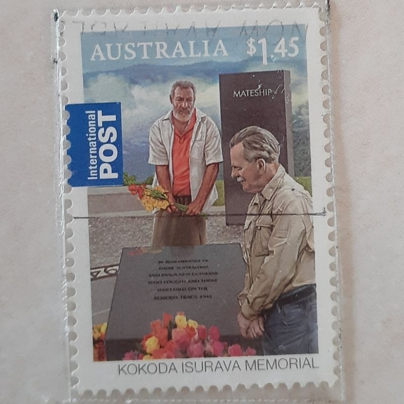 

Perangko Australia Kokoda Campaign (Kokoda Campaign Memorial) Tahun 2010