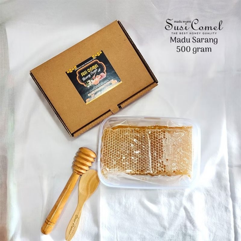 

Honey comb asli sarang madu 500gram