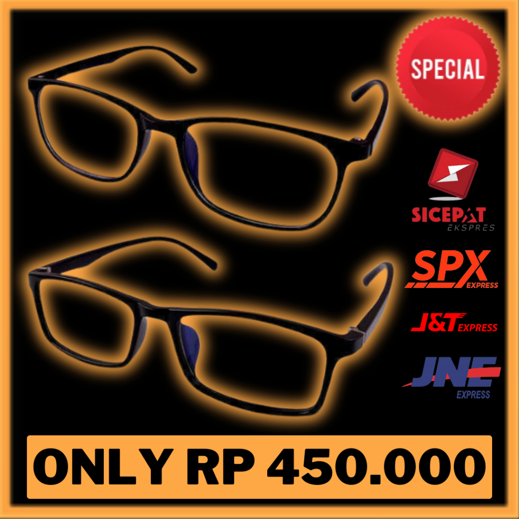 KK Kacamata ION anti radiasi untuk Pria Wanita Remaja Original KK Indonesia