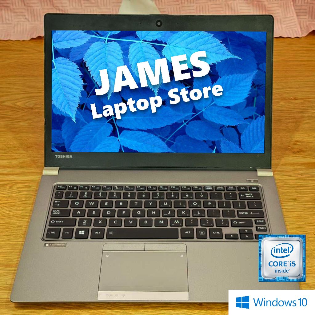Laptop-Murah-Toshiba Dynabook R634-Corei5Gen6-Ram 4GB-SSD 128GB/-Ram 8G-SSD 256GB-Kamera-Design-Gami
