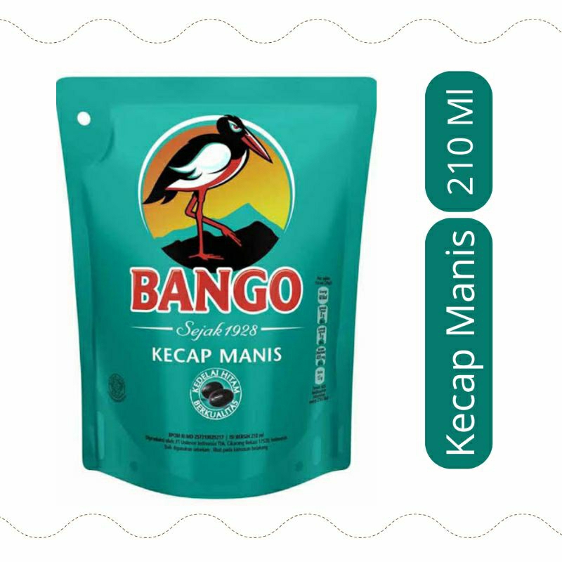 

Kecap Manis 210ml Refill Bango 1.5Kg