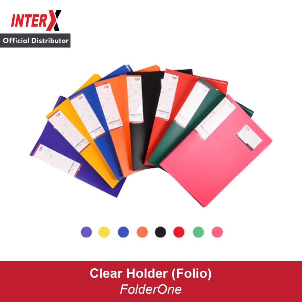 

FOLDER ONE CLEAR HOLDER 40PC (1 PCS)