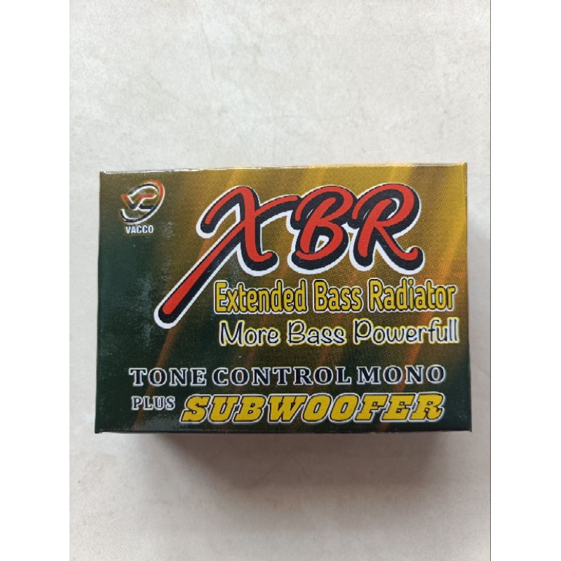 Tone Control Mono Plus Subwoofer XBR