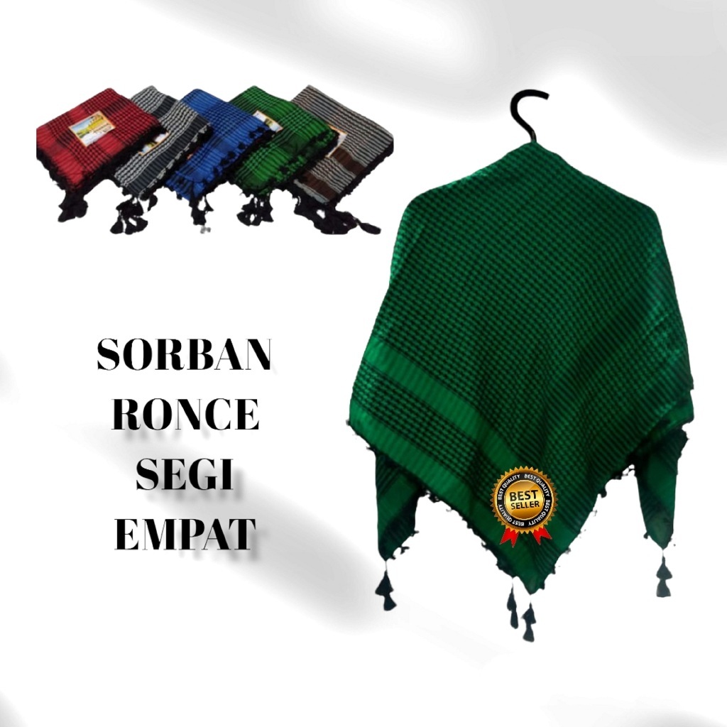 Sorban Santri Warna Spesial Edisi NU Bahan Adem Dan Nyaman