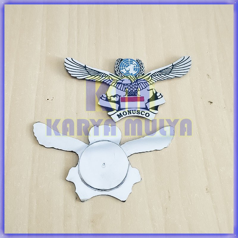 Pin Monusco Pin Wing Monusco Silver - Karya Mulya