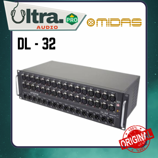 MIDAS DL32 / DL-32 / DL 32 Digital Stage Box Mixer ORIGINAL