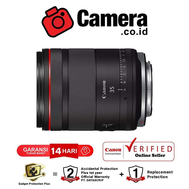 Canon RF 35mm f/1.4 L VCM Lens Canon RF 35 mm f1.4 GARANSI RESMI