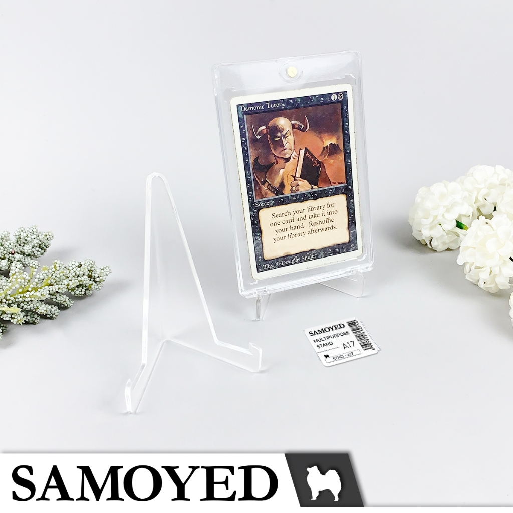 

Penyangga / Sandaran / Dudukan Serba Guna / Kartu / Foto Koleksi / Multipurpose / Photo / Photocard / Card Holder Stand Samoyed STND-A17