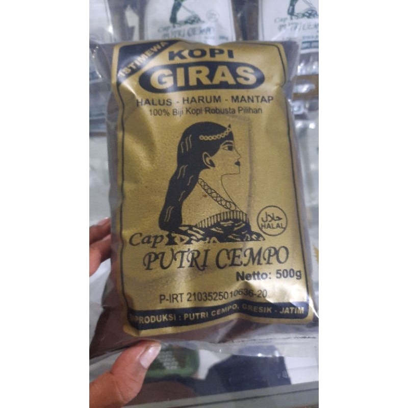 

kopi bubuk cap putri cempo ISTIMEWA 500gr