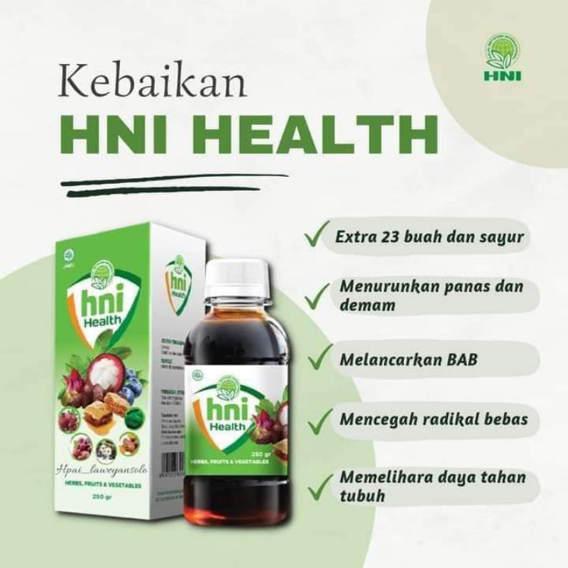

extrafood HNI /madu penambah nafsu makan anak & dewasa /ekstrak buah & sayur