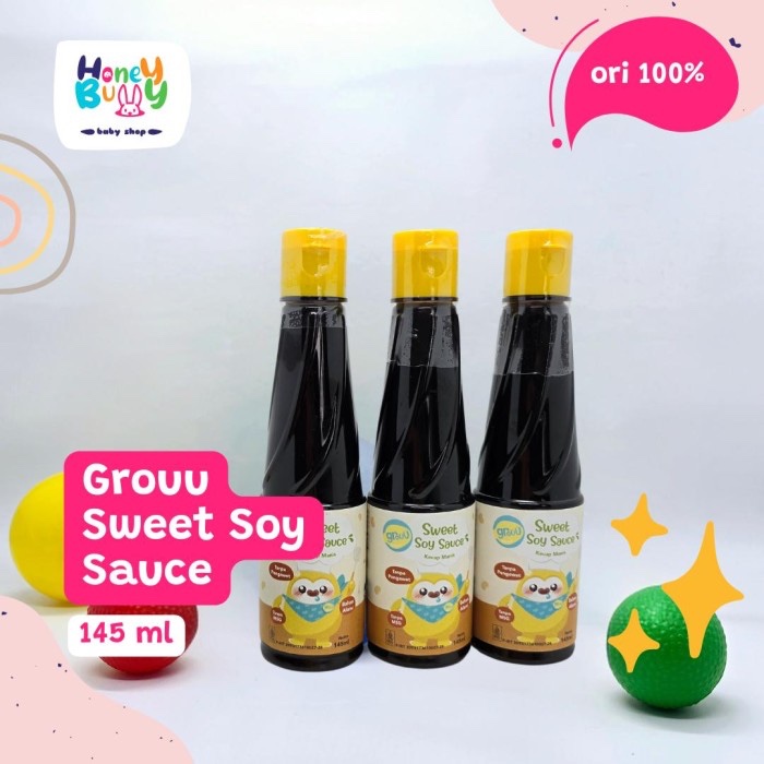 

Grouu - Sweet Soy Sauce / Kecap Manis 145ml