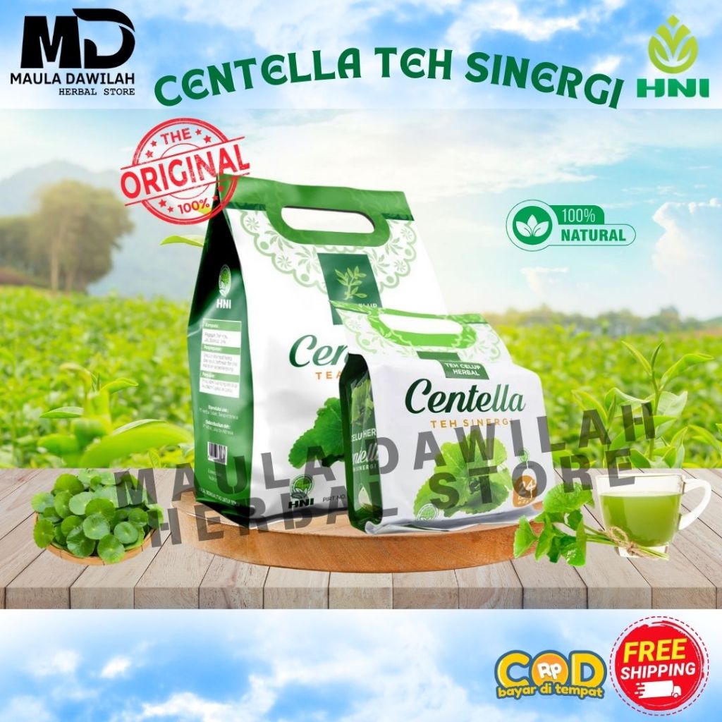 

CENTELLA TEH SINERGI - PEMBERSIH DARAH, LANGSING TUBUH, KESEHATAN JANTUNG - HNI HPAI BPOM