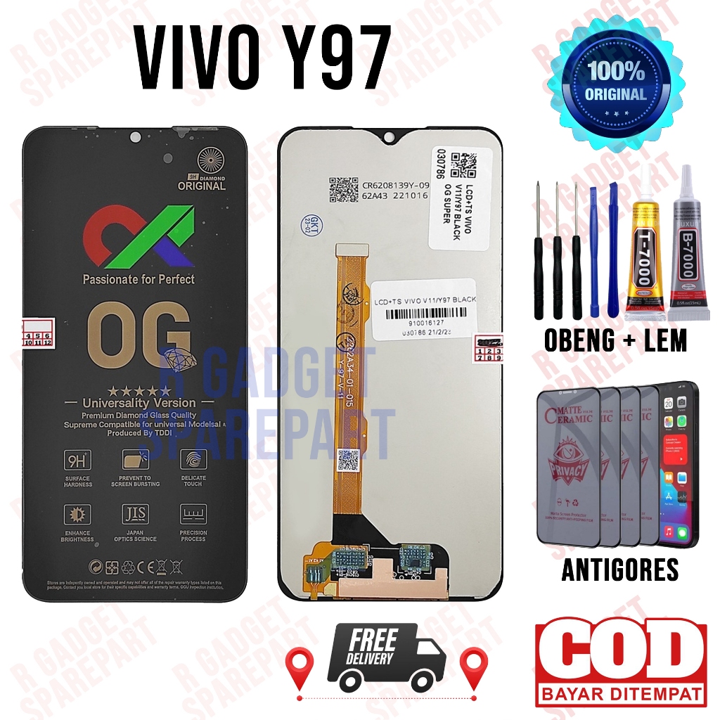 Lcd Vivo Y97 Original OEM Lcd Touchscreen Vivo Y97 Fullset