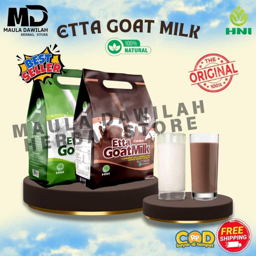 

ETTA GOAT MILK - SUSU KAMBING ETTAWA BUBUK ORIGINAL BERKHASIAT MENYEMBUHKAN ASMA