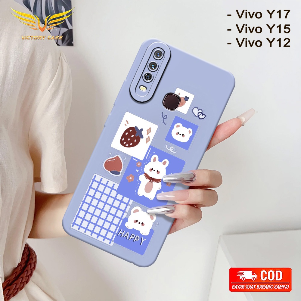 New Kartun Case - Softcase Vivo Y17 / Y15 / Y12 - Terbaru - Case Hp Vivo Y17 / Y15 / Y12 - Casing Vi
