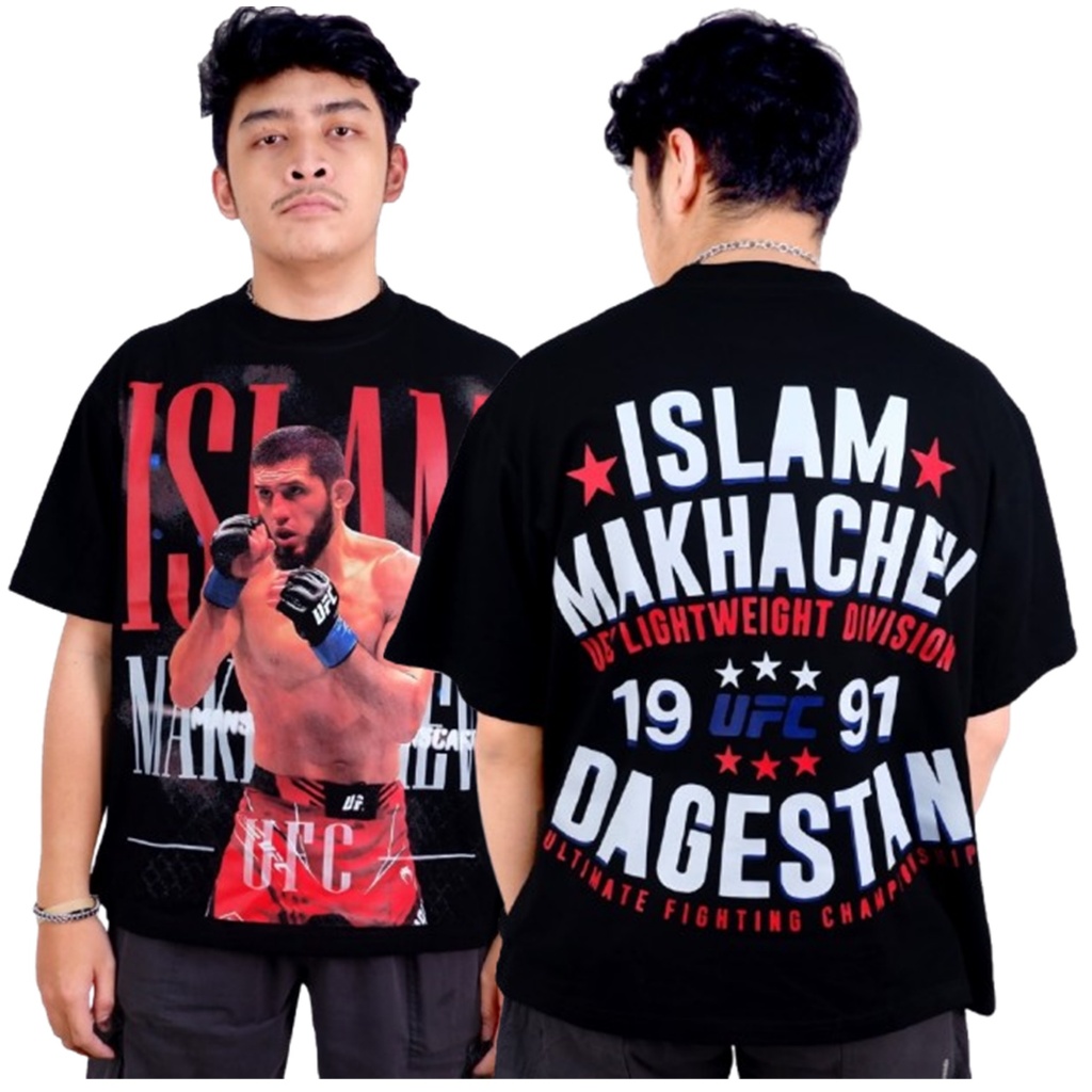 Islam Makhachev UFC T-shirt Bootleg Vintage Oversize