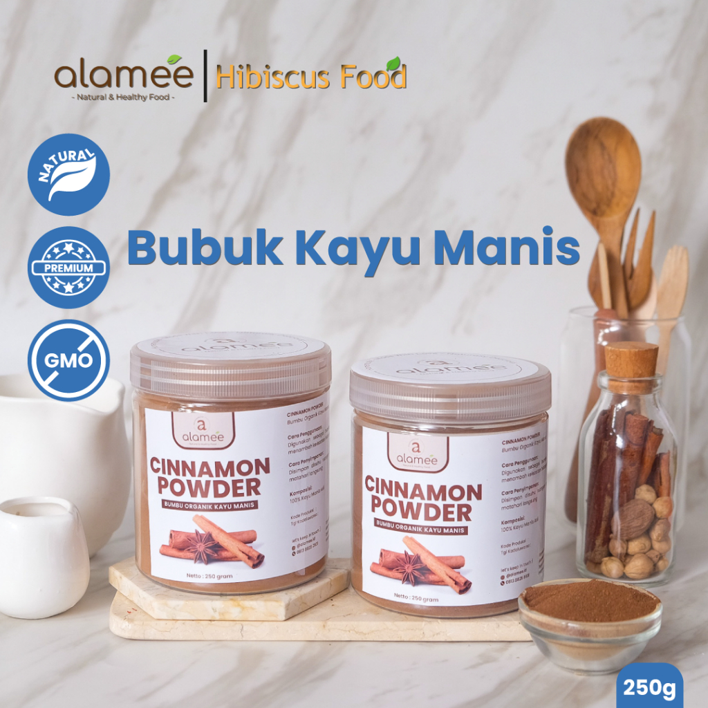 

Kayu Manis Bubuk Cinnamon Cinamon Seasoning Powder kayumanis Murni Asli Bumbu Masak Organik Masakan