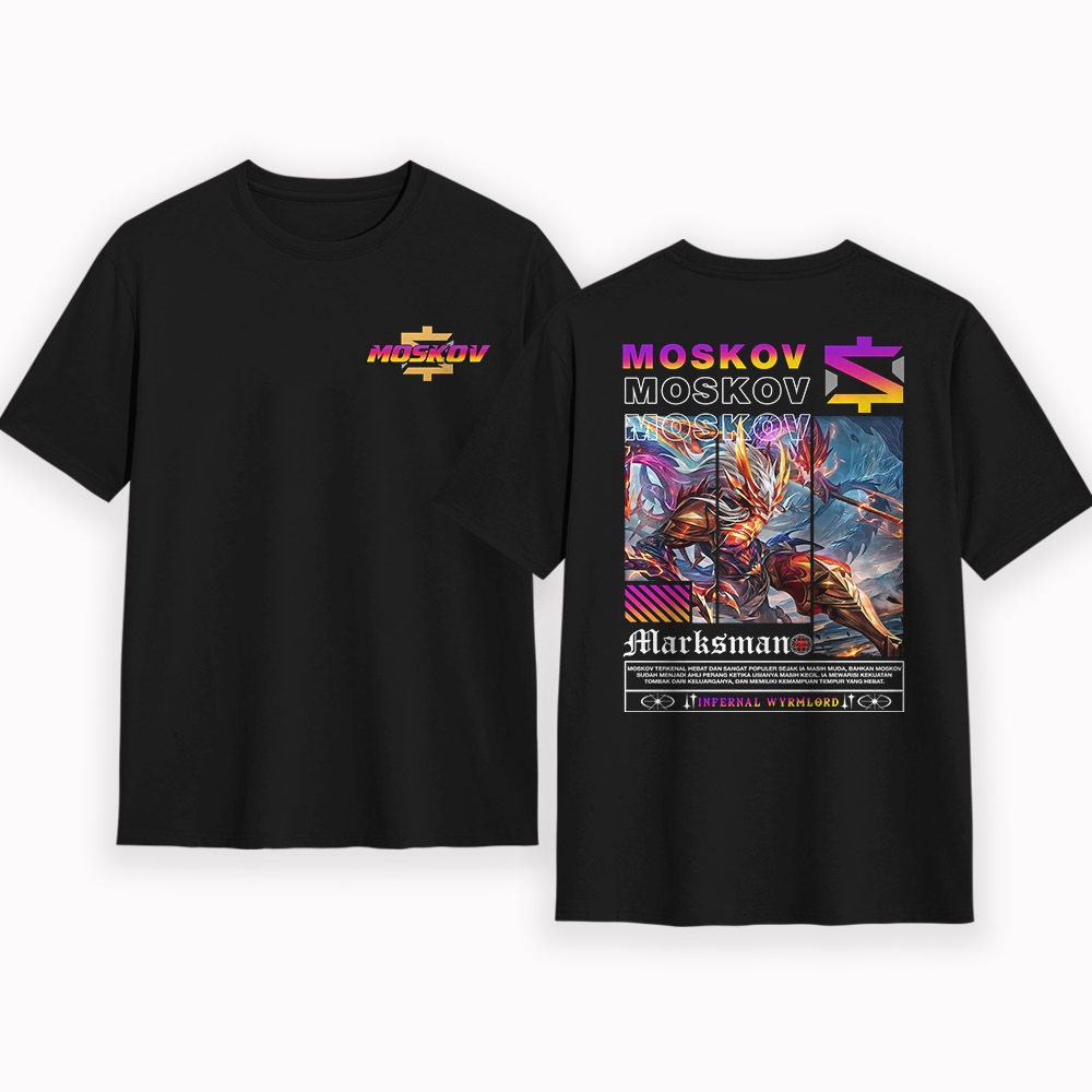 KAOS MOBILE LEGENDS SKIN MOSKOV ALLSTAR INTERNAL WYRMLORD MARKSMAN BAJU DISTRO